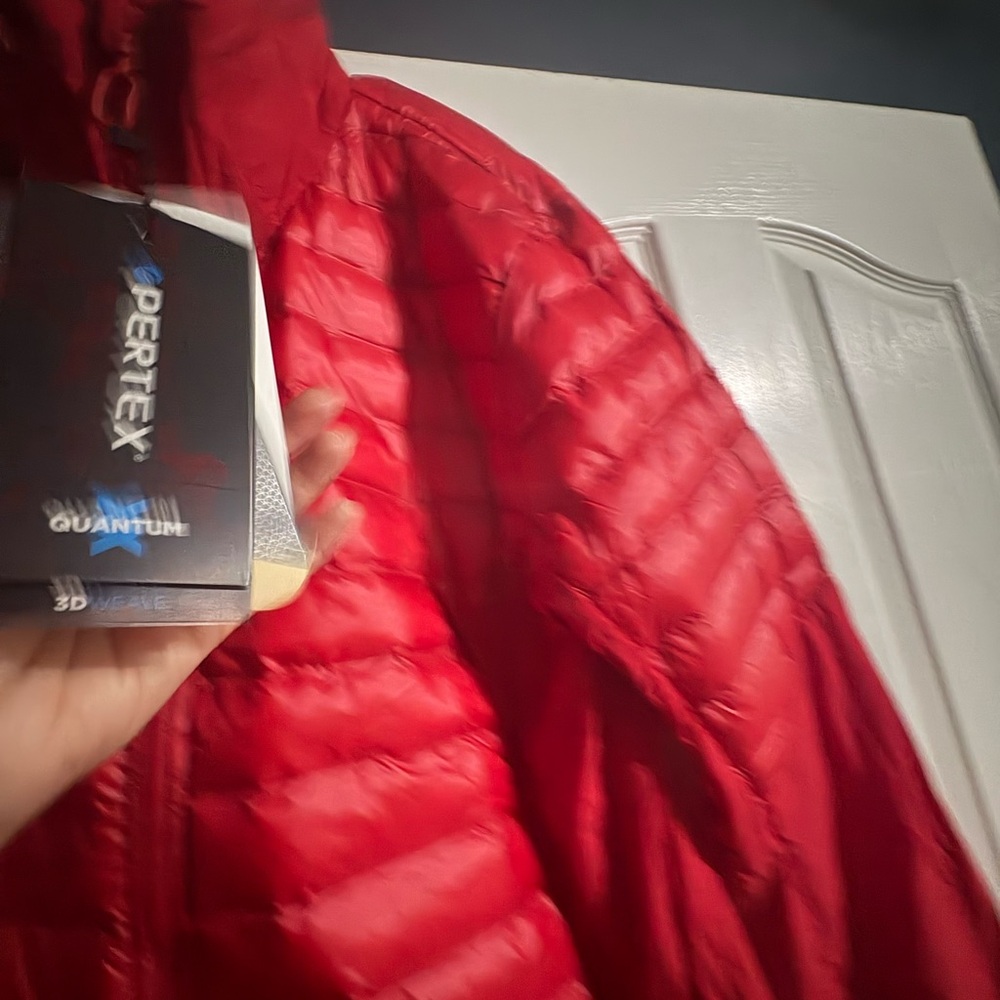 Men's Red Performance Jacket NWT - image 3